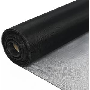 304 Stainless Steel Screen Roll 47.2 inch x 98.4 feet High Visibility Window Screen Mesh for Door Porch Patio Sliding Door Screening Replacement (Black)