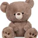 GUND Kai Teddy Bear, Premium Plush Toy Stuffed Animal for Ages 1 & Up, Taupe/Light Brown, 23"