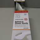 Safe-er-Grip Changing Lifestyles Suction Cup Grab Bars For Bathtubs & Showers; Safety Bathroom Assist Handle, White & Grey, 16 Inches