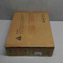 C Shaped Side Table Set of 2, Marble End Table for Sofa and Bed, Couch Table That Slide Under, Snack Side Table for Living Room, Bedroom or Small Spaces, White and Black