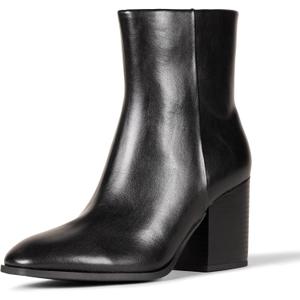 Amazon Essentials Women's Clean Heel Ankle Boots (10, Black)