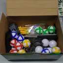 AETISY Golf Chipping Game, 50pcs Golf Set for Kids, Indoor Outdoor Golf Games for Kids & Adults, Family Fun Backyard Golf Practice Set Gifts for Birthdays & Holidays