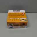 Flea Traps for Inside Your Home, 2 Pack Flea Trap with Sticky Pads Refills & Light Bulb Replacement, Odorless Natural Indoor Bed Bug Light Killer Insect Infestation Treatment Trap for Kids Pet (Round)