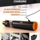 Car Vacuum 19000Pa Powerful Suction, Cordless Handheld Vacuum Cleaner & Air Duster, Portable Hand Held Mini Vacuum Rechargeable for Car, Home & Office