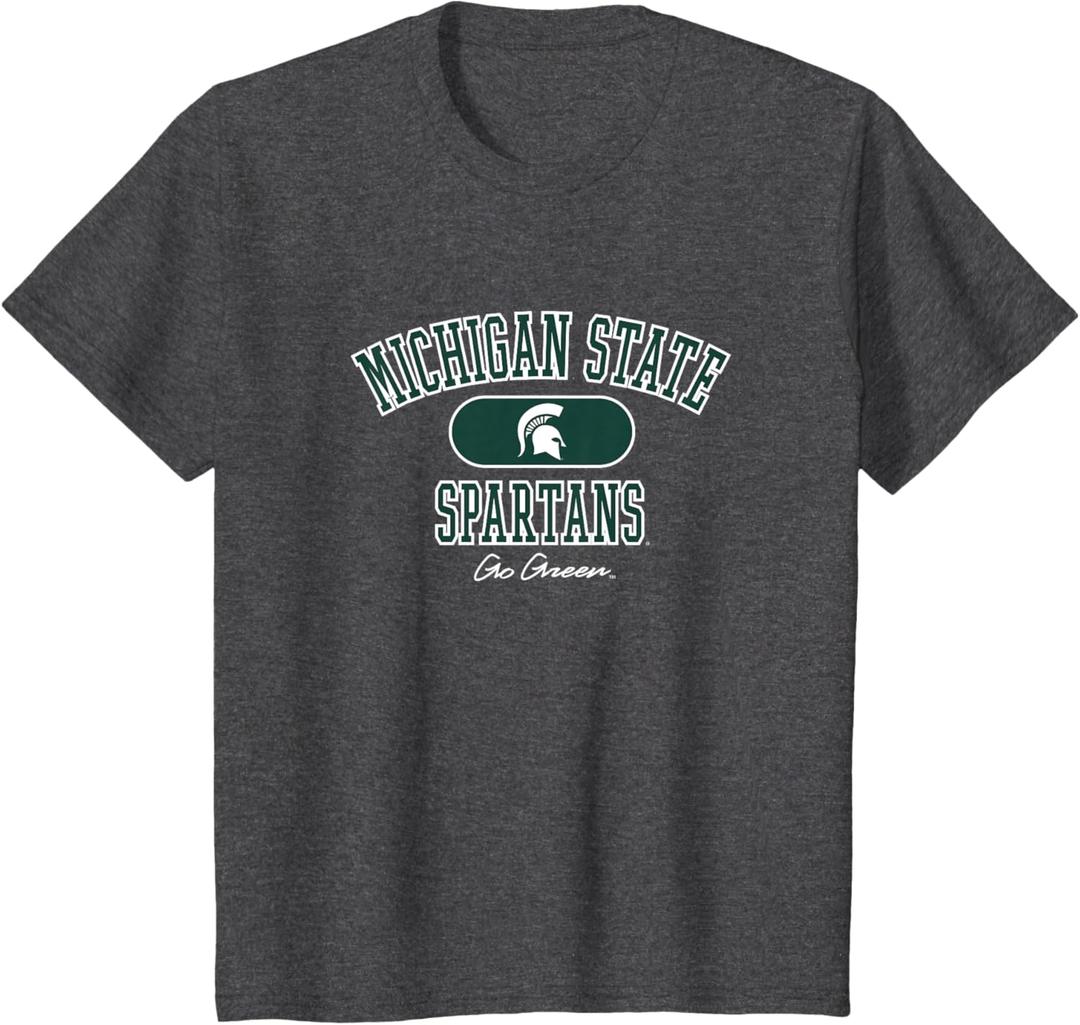 Kids Michigan State Spartans Kids Varsity Dark Heather T-Shirt