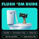 DUDE Wipes Mint Chill Flushable Wipes - Extra-Large Adult Wet Wipes - 3 Pack (144 Count) - Infused with Tea Tree Oil, Vitamin E, and Aloe - Septic and Sewer Safe