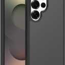 Compatible with Samsung Galaxy A25 5g Case, Anti-Fingerprint Matte Coating, Protective Hard Back Slim Translucent Case for Samsung Galaxy A25-6.5", Black