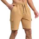 Men's Sport Shorts,Hiking-Shorts, Athletic Pants for the Gym, Running and Fitness Training (M)