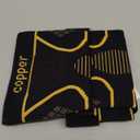 Copper Knee Braces with Strap for Knee Pain Women and Men(2 Pack), Knee Compression Sleeve for Arthritis, ACL, Meniscus Tear, Joint Pain Relief, Knee Support for Working, Running, Weightlifting(L)