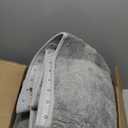 Gray Rugs for Living Room Bedroom, 6x9 ft Grey Area Rug, Washable Memory Foam Indoor Carpet, Modern Aesthetic Minimalist Non-Slip Carpets for Boys Girls Adults Home Decor