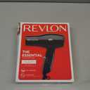 Revlon Compact Hair Dryer | 1875W Lightweight Design, Perfect for Travel, (Black)