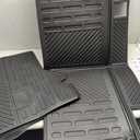 Rongtaod Cargo Mat Compatible with 2010-2024 Toyota 4Runner 5 Seats Trunk Mat Cargo Liner Back Seat Cover Protector 2023 4 Runner Accessories (Trunk Mats + Backrest Mats,Fit with Sliding Tray)