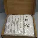 Amazon Basics Lightweight Super Soft, Wrinkle-Free, Breathable Microfiber 4 Piece Bed Sheet Set with 14-Inch Deep Pockets, Queen, Cream, Solid