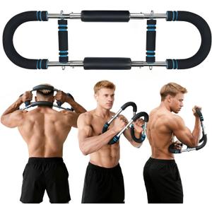 DERACY Twister Arm Trainer, Adjustable 60 - 110 Lbs Resistance Forearm Strengthener, Chest Workout Equipment, Arm Exerciser, Portable Home Gym Fitness Equipment
