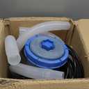 1000 Gallon Above Ground Pools Filter Pump, Water Circulation and Piscina Cartridge Filtration System - Improve Water Cleanliness and Clarity