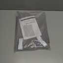 LazBlinds 100% Blackout Door Curtain, No Tools No Drill Cordless Blinds for Windows, Thermal Insulated UV Protection Privacy Window Curtains for French Door Front Door(26''W x 68''H, Grey, 1 Panel)