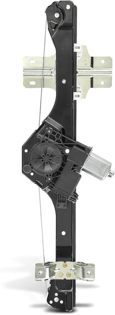 A-Premium Power Window Regulator with Motor Compatible with Chevrolet Traverse 2009-2010 & GMC Acadia 2007-2010 & Buick Enclave 2008-2010, Sport Utility, Front Right Passenger Side, Replace# 15781918