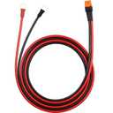 XT60i Female to O Ring Terminal Cable, 10AWG, 1.5M/5FT, Break The 8 Amp Cap The Amperage,Compatible with RC Lipo Battery FPV Drone