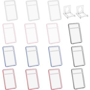 PATIKIL 10 Pcs PSA Slab Protector, 35pt Slab Guard Bumper Case Sleeves Holder for Graded-Cards Game Trading Standard Cards Baseball Sports, 5 Colors