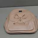 ZGWJ Mini Backpack Purse for Women - 3-Piece Set, Small PU Leather Bowknot Fashion Backpacks, Cute Casual Travel Daypacks