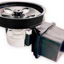 TALAMOYI Power Steering Pump with Pulley Reservoir Compatible With 2004-2007 for Buick Rainier,2002-2006 for Chevrolet Trailblazer EXT, 2002-2009 for GMC Envoy, 2007-2008 for Isuzu Ascenderender