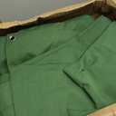 Canvas Tarp 10x12 Feet, 12 Oz Heavy Duty Water Resistant with Rustproof Grommets, UV Resistant, Multipurpose Outdoor Tarpaulin for Camping, Canopy, Woodpile, Trailer (Green)