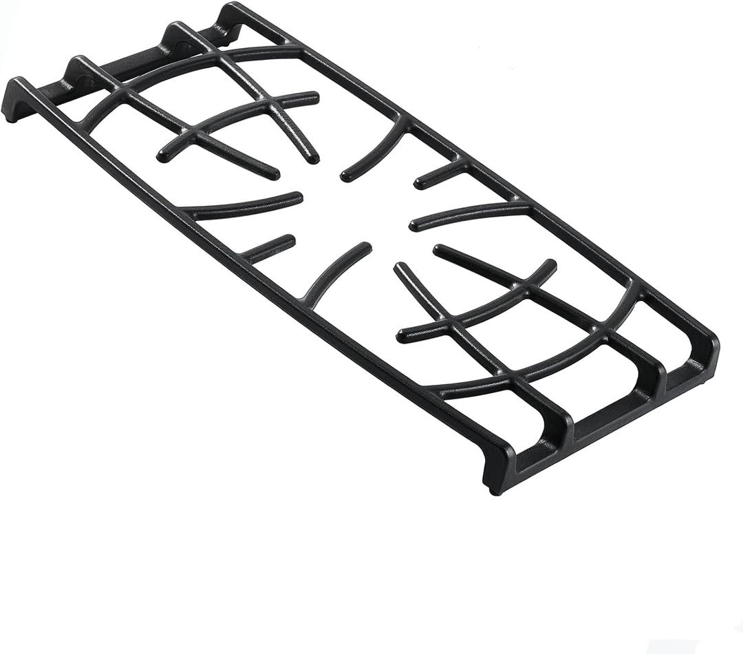 Atgestore 3165518 Middle Grate Replacement for Frigidaire Stove Parts 316551802 Cast Iron Grate FGF348KSK LGGF3044LWC Frigidaire Gas Range Parts Stove Top Grate Surface Cooktop Burner Center Grate