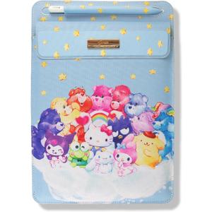 Sonix x Sanrio Sleeve, Foldable Case and Stand Compatible with iPad and Tablet Devices (Hello Kitty + Care Bears)