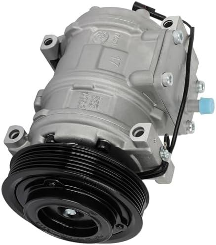 ECCPP A/C Compressor with Clutch 1993-1998 Fit for Jeep Grand Cherokee 4.0L AC Compressor