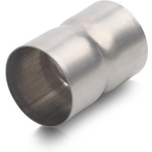 A-KARCK Stainless Steel Exhaust Adapter 2.5" ID to 2.5" ID, Exhaust Pipe Reducer 3.6" Overall Length