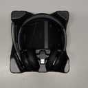 (2025 Upgraded) Wireless Headset with Mic for Work, Bluetooth Headset with Noise Canceling Microphone with Dongle, Charging Base & Mic Mute, Wireless Headphones for Work from Home/PC/Computer (Black)