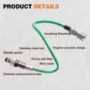 2Pcs Upstream and Downstream Oxygen O2 Sensor for ES300H 19-24,Avalon 19-22,Camry 18-23,Camry 18-23,Highlander 20-23,RAV4 19-24,Sienna 21-23,Venza 21-24.OE#234-9307 234-9304