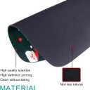 Santa Claus Sweater Mouse pad, Wireless Mouse Desktop Accessory, Non Slip Rubber Base Travel Mouse pad, Suitable for Desktop, Computer, Laptop, Office 11  11 inch. (Green Red)