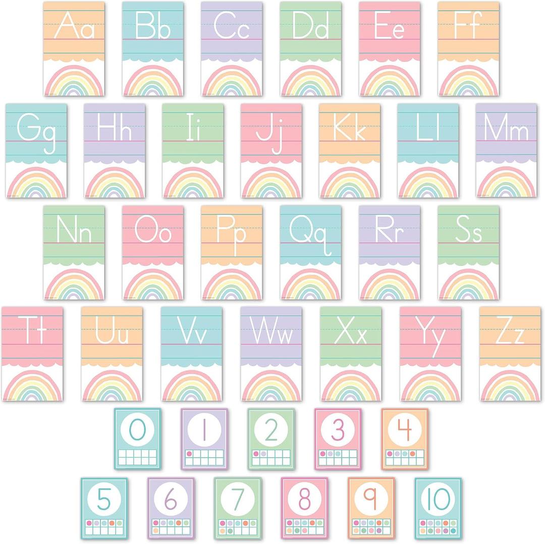 Teacher Created Resources Pastel Pop Alphabet Bulletin Board (TCR8409)