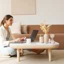 Tofficu 2 Pack Glass Liquid Timer Hourglass 5.5 Inch Bubbling Sand Clock for Home Office Desk Relaxation and Birthday