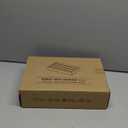 Danfoxer Wrap Dispenser with Cutter and Labels, Plastic Wrap Organizer For Kitchen, Bamboo 3-in-1 Wrap Dispensers for Cling Wrap Aluminum Foil and Wax, Storage Organization Holder (Natural）