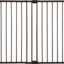 MyPet Windsor Walk Thru Pet Gate: 28.68" - 47.85" Wide Dog Gate. Hardware Mount, Dog Gates for The House, Cat Gate for Doorway. 31" Tall, Matte Bronze