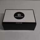 24 Pcs Glass Jars With 296 Spice Labels Preprinted of White and Black Color- 4oz Thicken(2.4mm) Empty Small Herb Seasoning Containers With Bamboo Airtight Lids