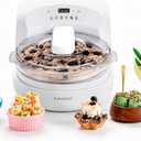 Instant Pot InstantChill Ice Cream Maker with BuiltIn Compressor, No PreFreezing, Real Ice Cream in Minutes*, Gelato, Sorbet, Rolled, NonDairy, MixIns, Easy Clean Up, Quiet, Makes Up to 2 Pints