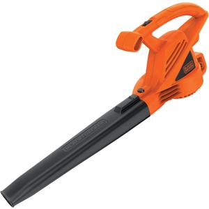 BLACK+DECKER Electric Leaf Blower, Handheld Blowers for Lawn Care, Lightweight, 180 MPH 180 CFM, 7-Amp, Corded (LB700)