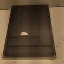 Juvale Bamboo Silverware Drawer Organizer Tray for Kitchen, Black, 17 x 12 Inches