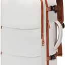 BAGAIL Travel Laptop Backpack, Carry on with USB Port, Luggage Bag for Holiday-Beige