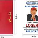 8 x Funny Birthday Card for Men  Unique Humor Greeting Card for Husband, Boyfriend, Father or Friend, Powerful Man Parody Style, Gag Birthday Gift for Him (SRM03)