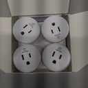 EIGHTREE Smart Plug, WiFi Outlet Works with Alexa & Google Home, Smart Home Socket with Remote Control & Timer Function, 2.4GHz WiFi Only, 4 Packs