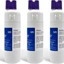 W10295370A 9081 Refrigerator Parts, Refrigerator Parts Accessories Water Discharge Rate 0.528 gpm Refrigerator Parts Purification Life 200 Gallon Gallons/6 Months (White 3-Pack)