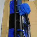 30Ft Reach Solar Panel Cleaning Brush Kit with 5-24ft Telescoping Pole, Squeegee for Roof, RV, Gutter, Boat, Deck