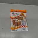 Good 'n' Fun Triple Flavor Mini Rolls, 8 Ounce, Treat Your Small Dog to a Long-Lasting Rawhide Chews, Best By 11, 2025