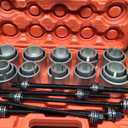 WINTOOLS 27 Pcs Universal Press & Pull Sleeve Kit Bush Bearing Removal Insertion Tool Set