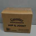 Greenies Supplements Hip and Joint Supplement for Dogs, Chicken Flavor, 80-Count Tub, Pack of 2, Best By: FEB 4, 2026