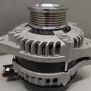 SCITOO V6 11391 Alternator for Honda for Odyssey Alternator 2008 2009 2010, for Honda for Ridgeline 2009-2011,for Pilot 2009 2010 2011 3.5L 12V 130A CW 6-Groove Pulley 31100-RGW-A01RM AL1311X